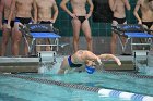 Swim vs Bentley  Wheaton College Swimming & Diving vs Bentley University. - Photo by Keith Nordstrom : Wheaton, Swimming & Diving